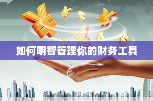 和田县如何明智管理你的财务工具