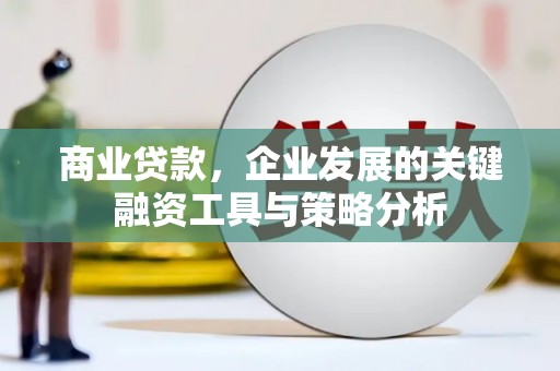 和田县商业贷款，企业发展的关键融资工具与策略分析